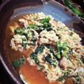abakipon's cooksnap of when they made めんつゆで簡単♡菜の花と豚の卵とじ.