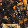 きらり流れ星's cooksnap of when they made 簡単！おふくろの味 ひじきの煮物.