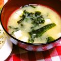 苺♡ストロベリー's cooksnap of when they made 基本の＊若布と豆腐の味噌汁＊.
