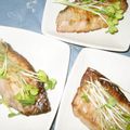 白石かをるこ's cooksnap of when they made ★洋風塩焼き★　ワラサのマリネグリル.
