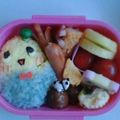 ナメツナギ's cooksnap of when they made キャラ弁☆ふなっしー☆おにぎり☆.