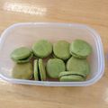 ロマンチック王子's cooksnap of when they made 簡単！マカロン(抹茶味)♡.