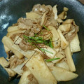 れんりんらん's cooksnap of when they made ✥豚肉と長芋の簡単〜甘辛炒め.