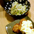 AYUKOvO's cooksnap of when they made もやしときゅうりのナムル.