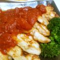 みみrin's cooksnap of when they made ヘルシー鶏胸肉のトマトソースがけ♪.