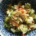 とびちかげ's cooksnap of when they made さっぱり鮭とキャベツのあえ物.