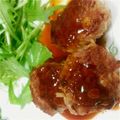 良飯好's cooksnap of when they made 豚ひき肉とエノキの甘辛つくね.