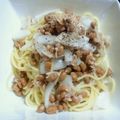 かとみてぃん's cooksnap of when they made 目からウロコ(　°Д°)!の納豆パスタ☆.