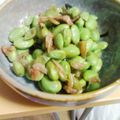 こうえ's cooksnap of when they made 塩昆布と桜えびで枝豆。.