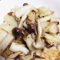 ふみってぃ's cooksnap of when they made 長いものベーコン炒め.