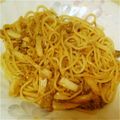 いくまつ's cooksnap of when they made 味付けアレンジ☆エリンギとミンチのパスタ.