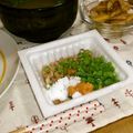 ma:9's cooksnap of when they made 味噌納豆.