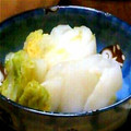 ラピナス's cooksnap of when they made 白菜の漬物（一夜漬け容器使用）.