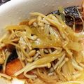 あり子ママ's cooksnap of when they made レンジで簡単♪鮭とキノコの醤油バター.