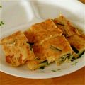 蓮梛のママ's cooksnap of when they made 簡単！ニラ玉風チヂミ♪.