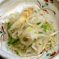 コタポン太's cooksnap of when they made ちくわ•キュウリ•大根•しその甘酢和え！.