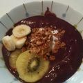 いーうん's cooksnap of when they made 豆乳入り♪アサイーボウル.
