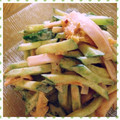 nakamucchi's cooksnap of when they made ハムきゅうりキムチの簡単マヨあえ.