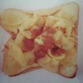 モトザワ's cooksnap of when they made フレンチトーストの甘煮りんご添え.