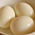 kaheru's cooksnap of when they made 誰でもﾂﾙ～ﾝと剥けちゃうゆで卵♪.