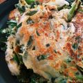 ☆ＰＡＯ☆'s cooksnap of when they made 茎わかめで栄養満点！ヘルシー和風チヂミ.