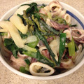 まげりん's cooksnap of when they made わけぎとイカのからし酢みそ和え(ぬた).