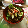 みーぽこちゃん's cooksnap of when they made いわしの蒲焼風味丼.