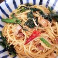 たくまぁ's cooksnap of when they made 失敗なし☆ほうれん草とベーコンのパスタ.