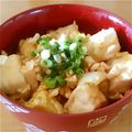 ⊿akaиe's cooksnap of when they made 簡単美味しい＊豆腐どんぶり.