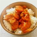 アオヤナギ's cooksnap of when they made 【節約レシピ】魚肉ソーセージの卵とじ丼♪.