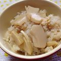 ゆきんこシャ−リ−'s cooksnap of when they made 竹の子ご飯 ♪ −混ぜ込みバージョン−.