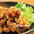 suzunone's cooksnap of when they made 揚げない鶏ゴマから揚げ.