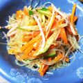 マヨミ's cooksnap of when they made 我が家の春雨サラダ～もやしでかさ増し♪.