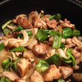 嫁しゃん's cooksnap of when they made 鶏肉ときのこのみそだれ炒め.