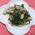 秘密のゆり's cooksnap of when they made ほうれん草とちくわのオイマヨ★.
