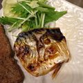 るーぶる子's cooksnap of when they made 簡単に美味しい　焼塩サバの甘酢がけ.
