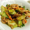 megu23's cooksnap of when they made 豚肉と青梗菜炒め.