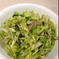 e.kinako's cooksnap of when they made キャベツ昆布茶サラダ.