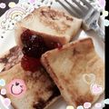 ♪うさみみみん୨୧'s cooksnap of when they made とろけるホテルのフレンチトースト.
