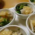 cafe-cafe's cooksnap of when they made 菜の花と山うどのからし酢味噌和え.