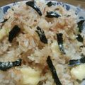 ゆきんこ_1112's cooksnap of when they made おにぎり面倒だから冷やご飯焼いちゃえー.