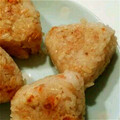 とラン's cooksnap of when they made 炊き込みご飯で焼きおにぎり～！うまし！.