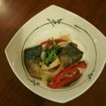 ポンポン１２３'s cooksnap of when they made 和風ドレッシングで♪さばと野菜の照り炒め.