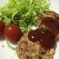 ricomimi's cooksnap of when they made ふわふわ♪秘密の豆腐ハンバーグ.