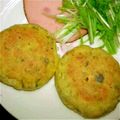 えりたも's cooksnap of when they made ★お麩でレンコン豆腐ハンバーグ★.