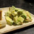 るる子's cooksnap of when they made アボカドの梅マヨ和え.