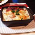 misatona's cooksnap of when they made はなまるのホワイトソース☆で海老グラタン.