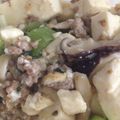 4katsu's cooksnap of when they made 塩麹ベースの大葉入りひき肉豆腐.