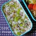オレンジデイ's cooksnap of when they made 大根の葉＆ゆかりの菜飯.