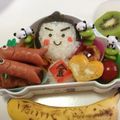 なるままま's cooksnap of when they made こどもの日に!!金太郎キャラ弁.